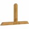 Ekena Millwork Portland Rough Sawn Timber Gable Bracket, Western Red Cedar, 84"W x 45"H x 6"D x 6"F, 13/12 Pitch GBW084X45X0606POR00RWR - alternate 5